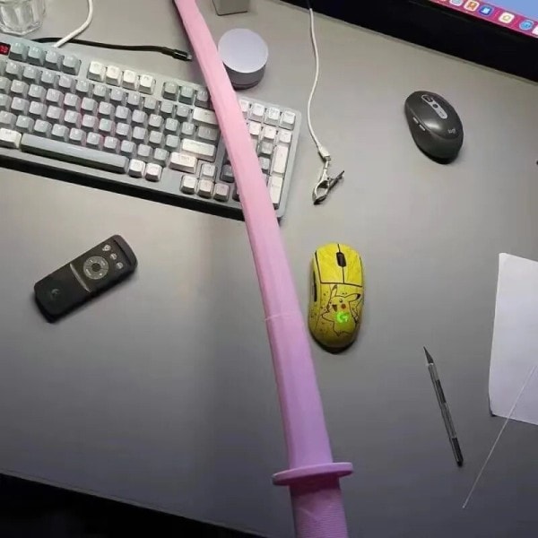 3D Gravity Trækbar Samurai Kniv Rollespil Våben Model Legetøj Gravity Dekompression Legetøj