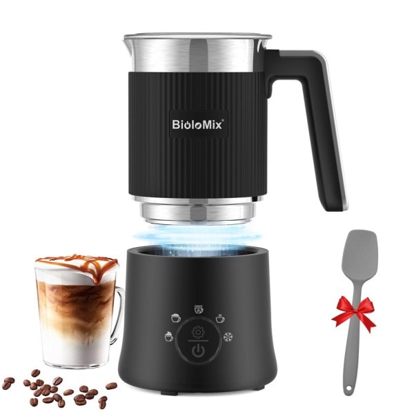 5 i 1 Avtakbar Melk skummer skumming skummer automatisk melk varmer