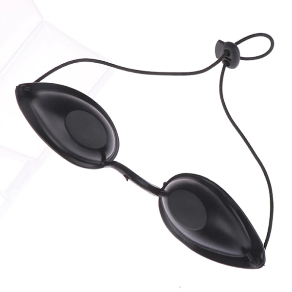 Blød Solbadning Brille Barning Goggles Beach Justerbar UV Skin Barning Øjenbeskyttelse UV Shield Briller Sort