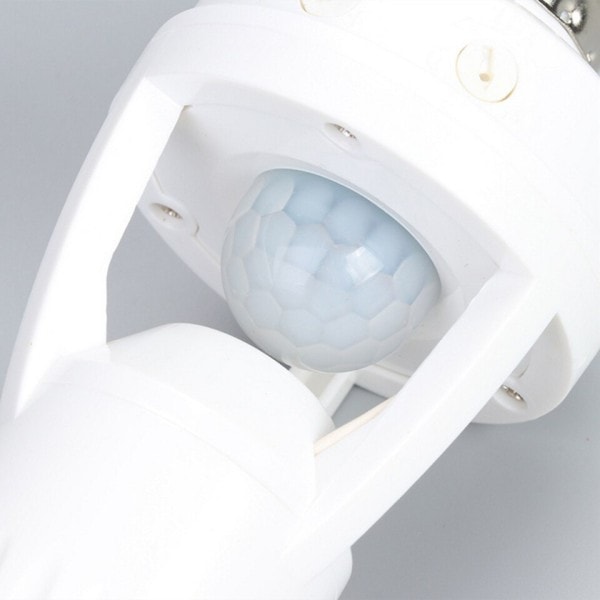 PIR Motion Sensor E27 Socket Konverter Ampul LED E27 Lampe Base Intelligent Switch Lys