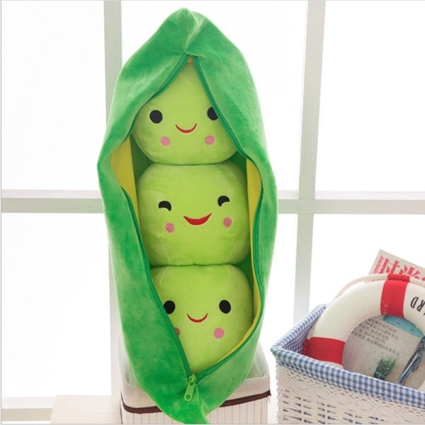 Söpöt lapset vauva pehmo lelu herne täytetty kasvi nukke Kawaii lapsille pojille