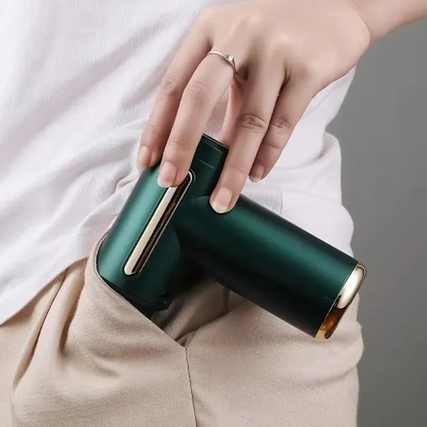Bärbar Fascia pistol Djup vävnad Massage Mini Lättvikts och Justerbar Hastighet Massage Utrustning