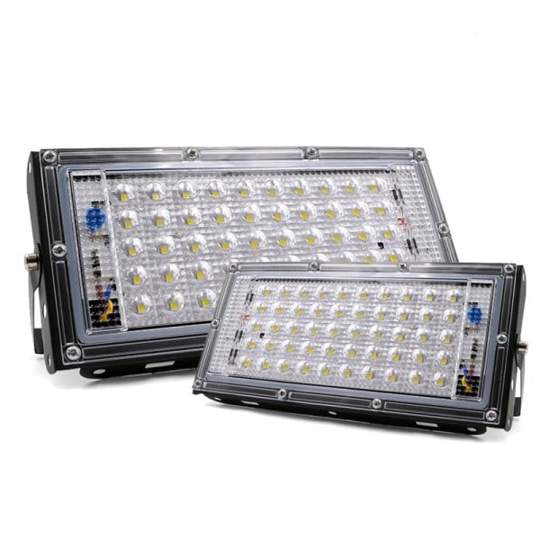 2kpl LED tulva valo 50W vedenpitävä ulko seinä heijastin valaistus