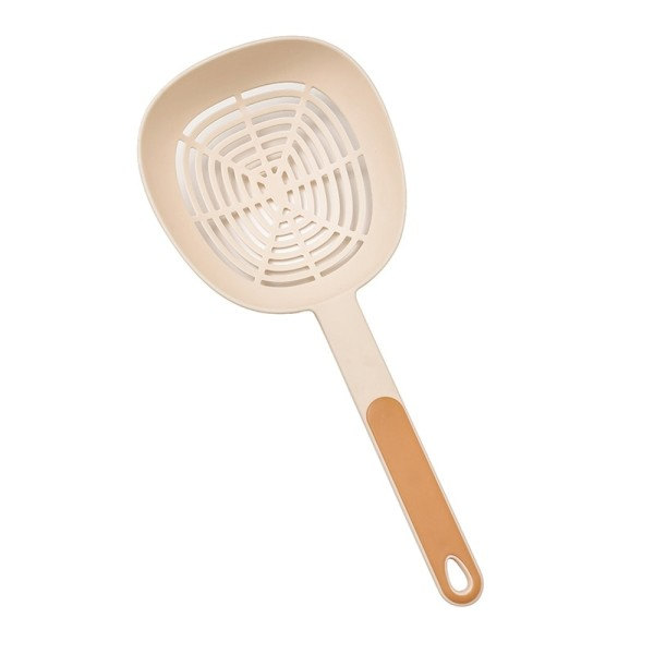 Lekkasje Kjøkken Pasta Ske Fiske Dumplings Langt håndtak Mat Klasse Høy Temperatur Resistent Spaghetti Stor trakt