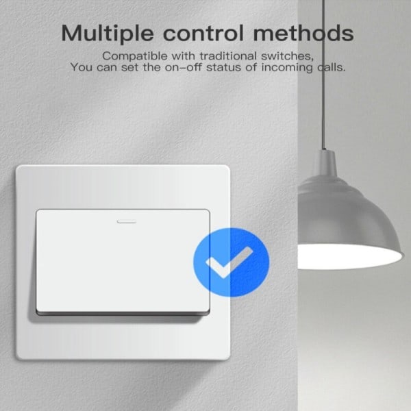 Smart Switch Med Energy Monitor 16A Kontroll Timer Trådlös Switch Arbeta Med Alexa Google Home