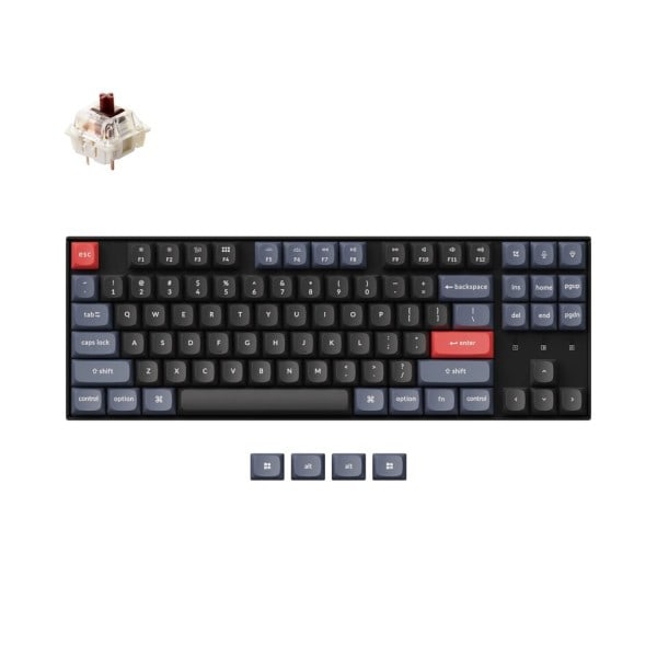 Keychron K8 Pro QMK/VIA Trådlöst Mekaniskt Tangentbord Fullt monterat