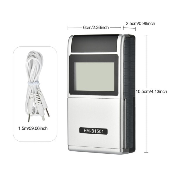 15 Modes EMS Elektrisk Muskel Stimulator TENS Fysioterapi Puls Fuld Krop Massager Maskin