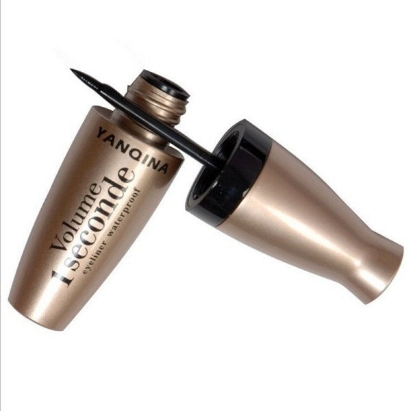 Flytande eyeliner lång varaktig vattenfast hård spets eyeliner penna penna vackert smink kosmetiskt verktyg