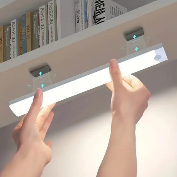 Trådløs Oppladbar LED Bevegelse Sensor Kabinett Lys