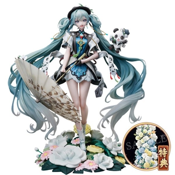 Hatsune Miku Figur F:NEX Miku Med dig 2021 Handling Figur Samlerobjekt Model