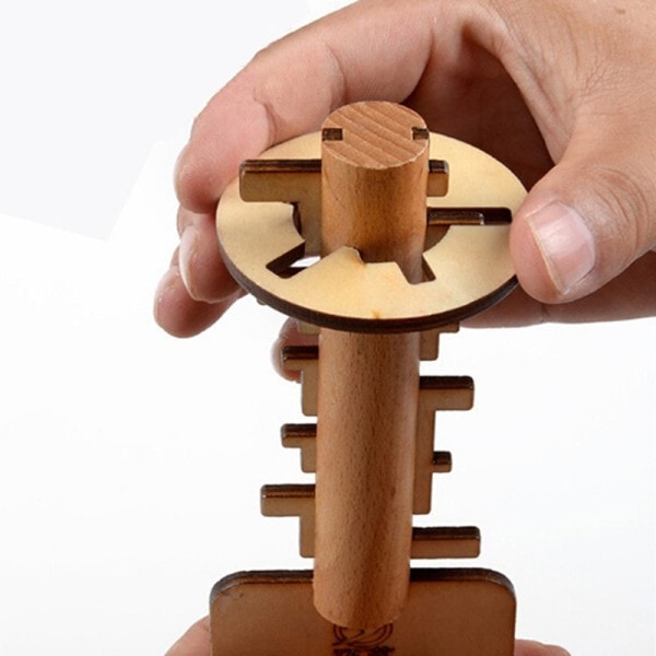 Avaa Pulma Avain Hauska Kong Ming Lukko Lelut Koulutus Lapset Jigsaw Montessori lelut