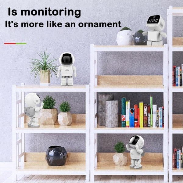 Sikkerhed Beskyttelse Smart Hjem Fuld HD 1080P Automatisk Overvågning IP TV Hjem Wifi Kamera Rum Robot Baby Kamera Monitor