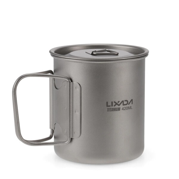 Vatten kopp mugg med vikbart handtag