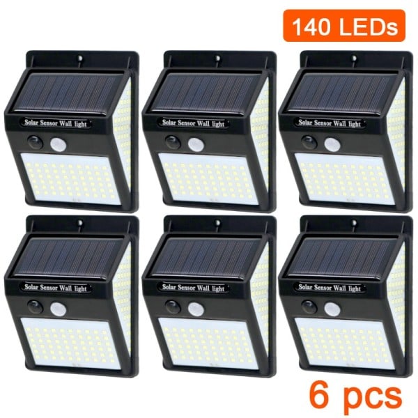 PIR Bevægelse Sensor Sollys kontrol Solar Energi Gade lampe Gard Sti Hjem Have Solar Strøm Induktion Væg Lys