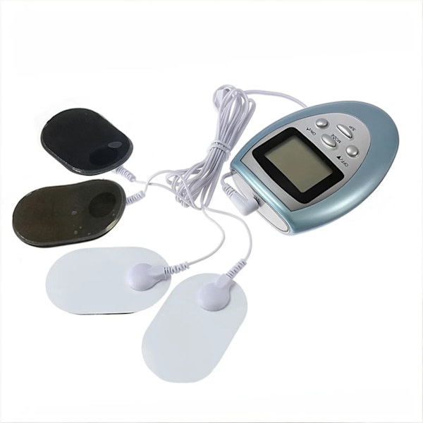 Micro Current Body Elektrisk Massager 8 Modi Multi-Function Elektrisk Massager Med LED skjerm