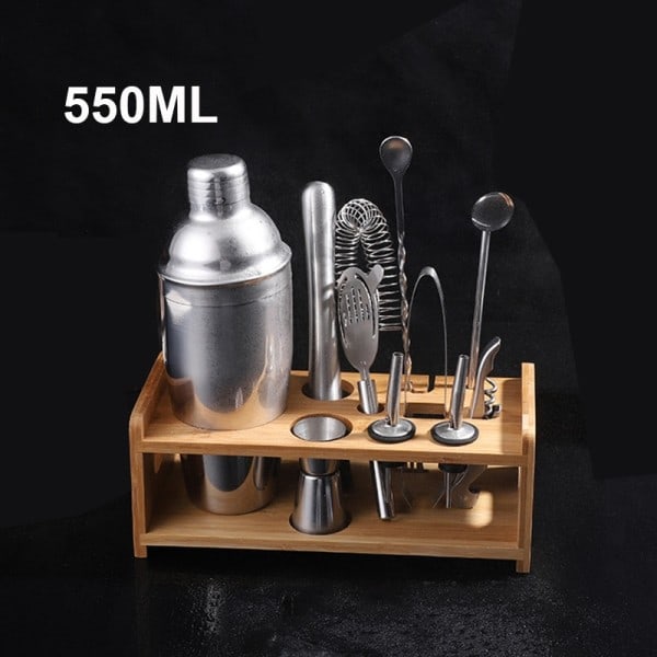 Rustfritt stål Cocktail Shaker Mixer Wine Martini Boston Shaker