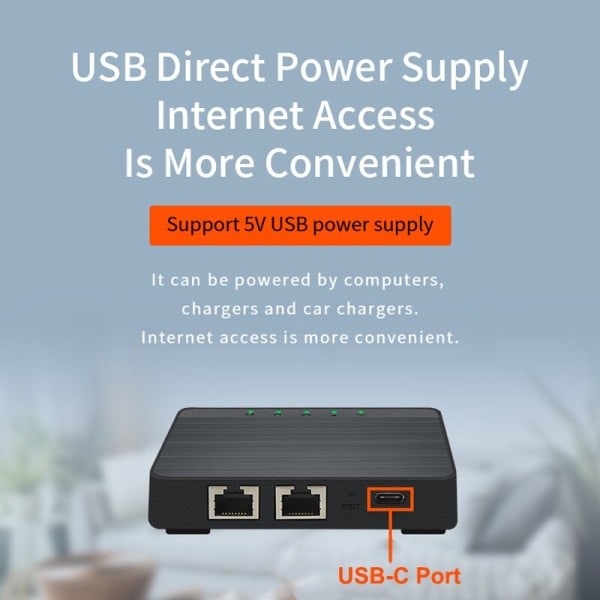 Mini Box Lte Router Wifi SIM Kort Modem
