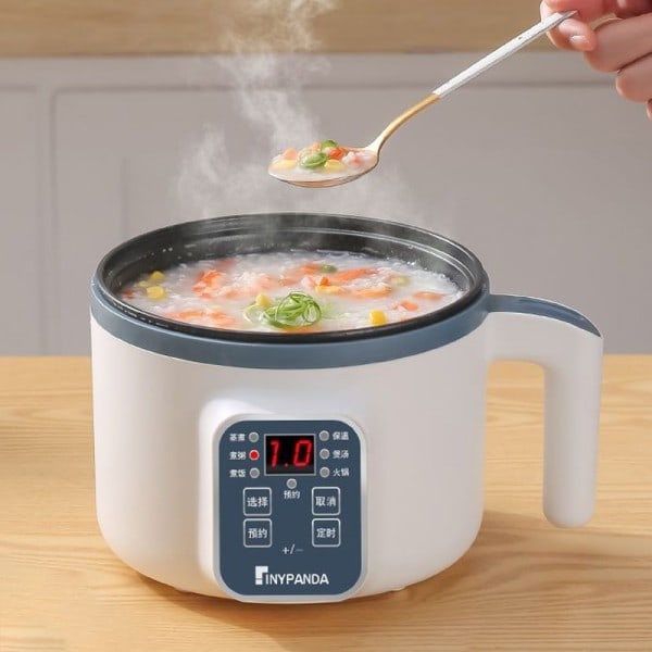 1,7L Elektrisk Riskoker Multi Cooker Non-Stick Smart Mekanisk MultiCooker