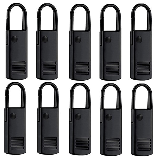Dragkedja Slider Puller Omedelbar Zipper Reparation Kit Replacement För Trasigt Spänne Rese väska Resväska Zipper Huvud