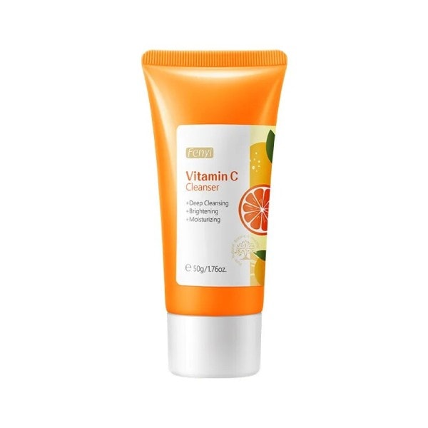 Vitamin C Ansiktsbehandling Rengöring Hud Rengörande Återfuktande Anti akne Pormask Ta bort Hudvård Ansikte Tvätta