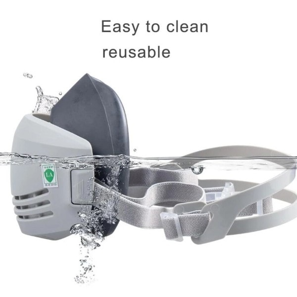 Damm mask respirator halv ansikte dammsäker mask