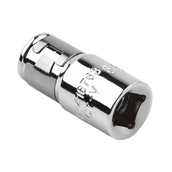 1/4" Square Drive To 1/4" Hex Shank Socket Bits Converter Quick Release Screwdriver