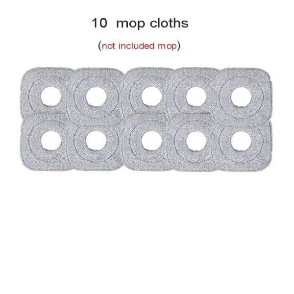 Mopp vatten separation fyrkantig mopp med hink 3st mopp huvud 360 rengöring  mikrofiber lat golv