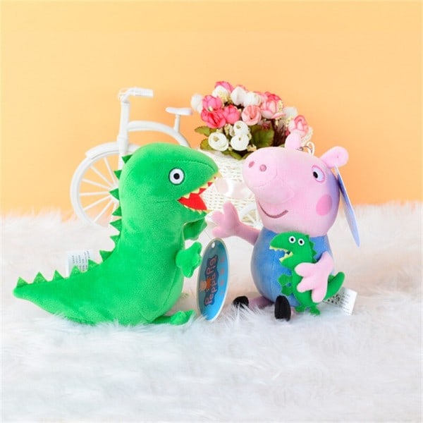 19/30Cm Peppa Possu George Perhe täytetty Pehmo lelu juhla nuket