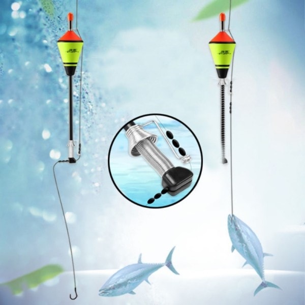 Bärbar Automatisk belyser Fiske Flytare Fiske Tillbehör Snabb Fiske Artefakt Fiske Flyta