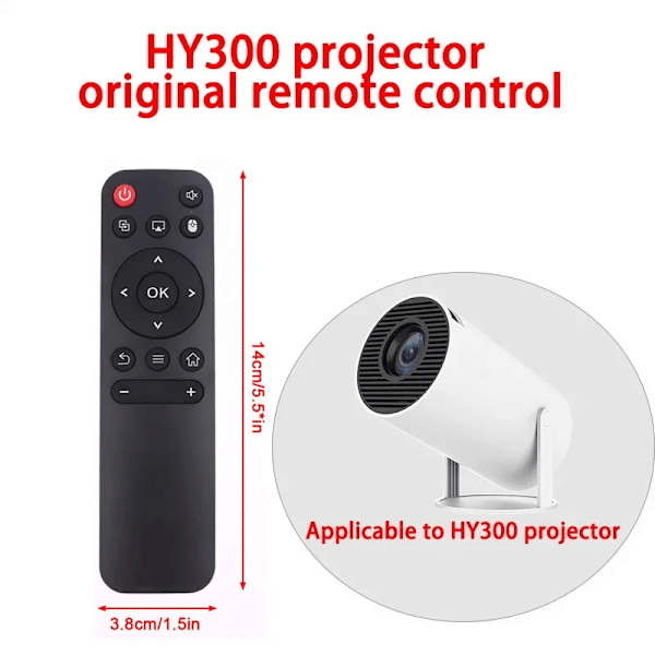 Projektori Kannettava Android Beamer Control Remote Universal