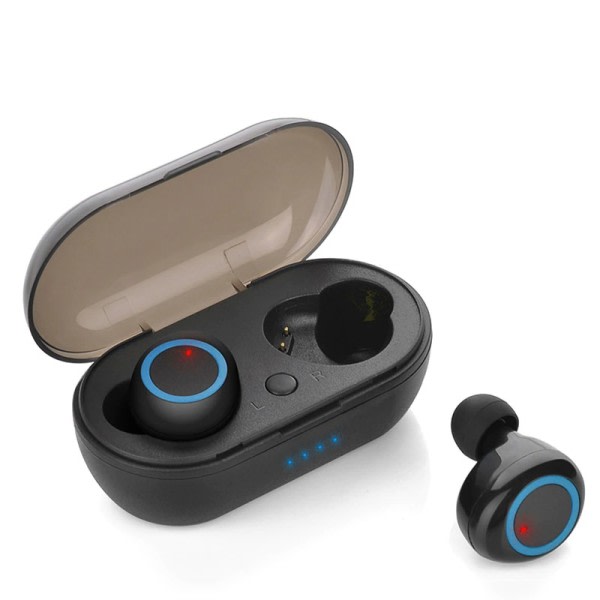 Trådløs Bluetooth hovedtelefoner Hifi stereo støjreducerende øretelefoner In-ear touch headset