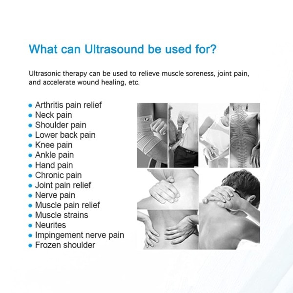 Ultraljud Maskin Fysioterapi Instrument Massage Enhet