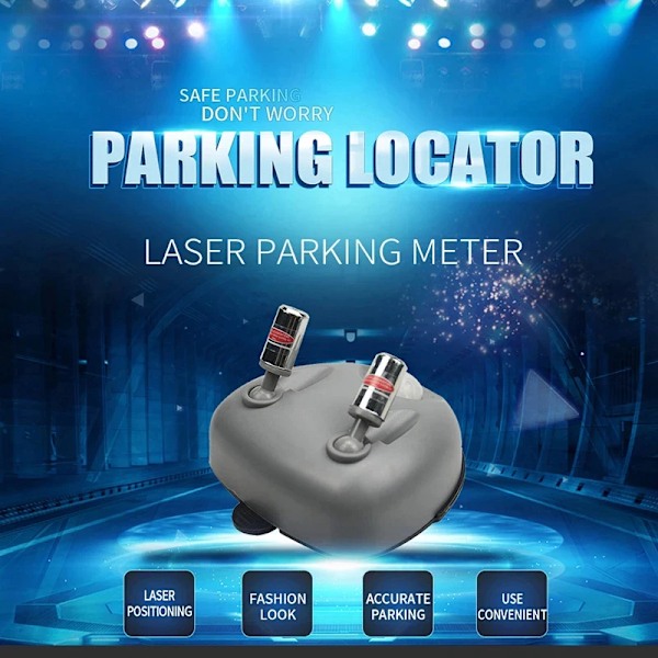 Laser Parkering Mätare Bil Garage Tak Plats Positionering Korrigering Parkering Sensor