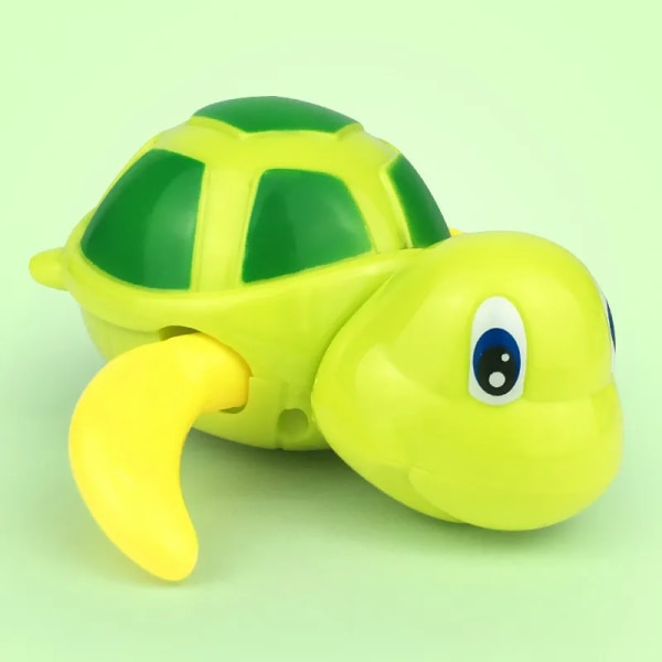 Baby bad leksaker småbarn bad sköldpadda söt simning sköldpadda pool strand klassisk kedja urverk vatten leksak