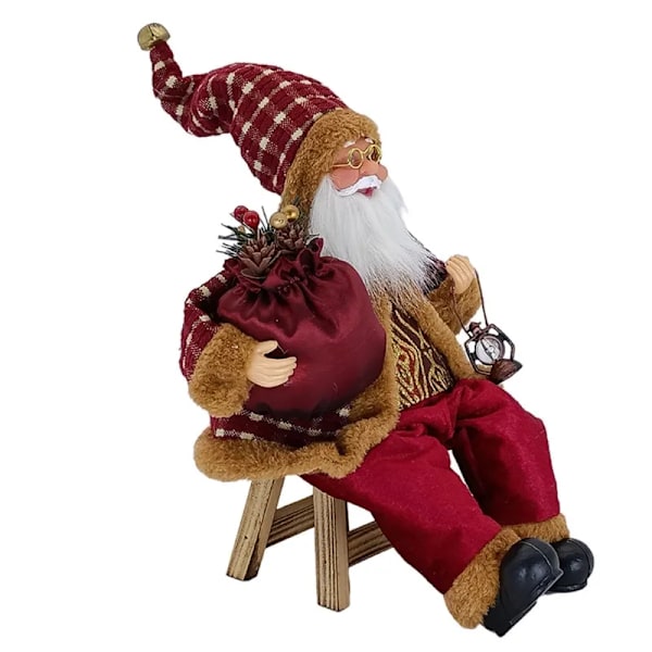 Julemand Figuriner Jule Figur Dekorationer Hængende Jule Træ Ornamenter Julemand Dukke Legetøj