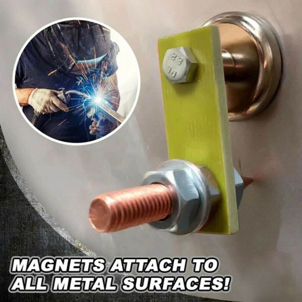 Metalbearbejdning magnet hoved magnetisk jord klemme metal plade svejsning støtte værktøj tilbehør