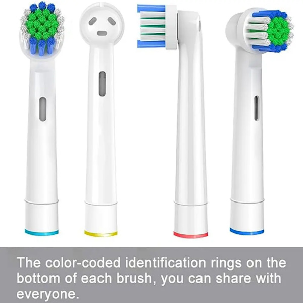 20 kpl  Vaihde hammasharja päät yhteensopiva Oral-B Braun ammattimaisten sähköisten hammasharjan päiden kanssa