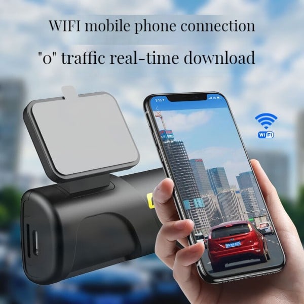 HD WiFi Dash kamera autoon DVR kamera video tallennin auto Night Vision WDR ääni ohjaus langaton