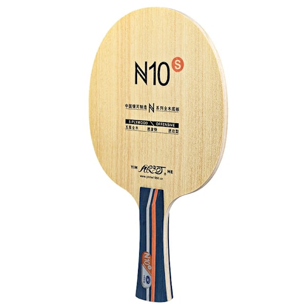 Bord tennis blad N10s N-10 offensiv 5 trä pingis racket blad