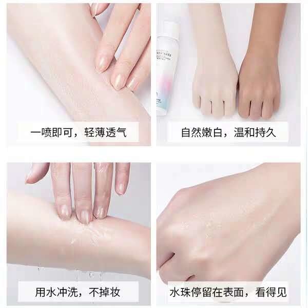 200ML Whitening Concealer Solscreen Isolation Spray Vattenproof V7 Hydration Fuktgivande