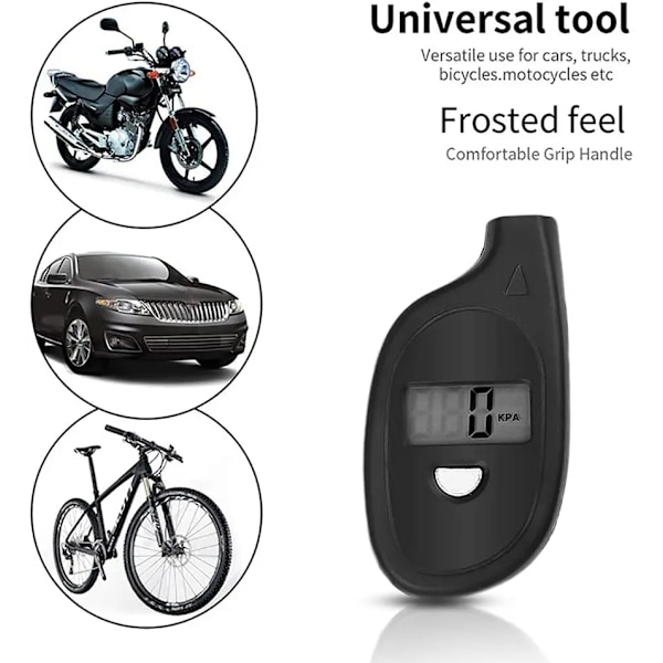 Mini nyckelring stil däck mätare digital LCD display 2-150 PSI bil däck luft tryckprovare mätare för bil bil motorcykel verktyg