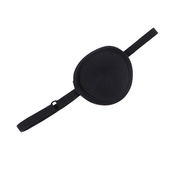 Sort Pirat Eye Patch Enkelt Eye Patch Eyepatch One Eye