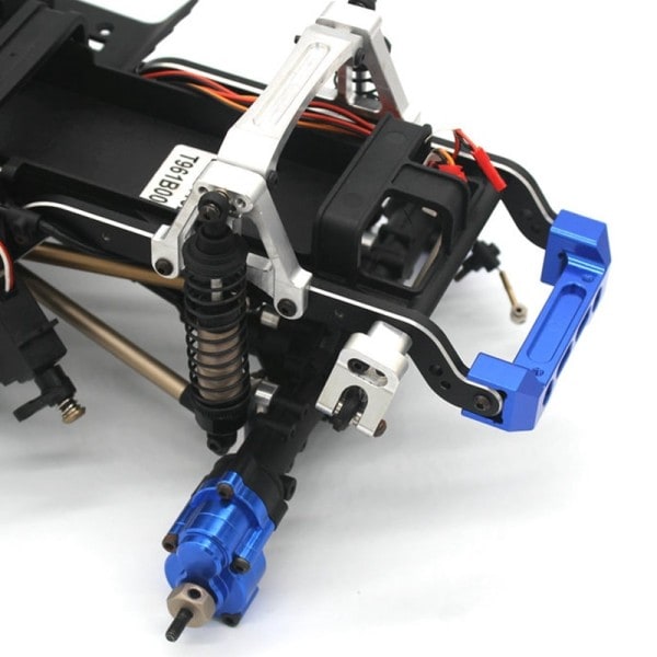Metal Foran Og Bag Kofanger Mount For Yikong YK4082 YK4102 YK4103 1/8 1/10 RC Crawler Bil Opgraderinger Dele Tilbehør
