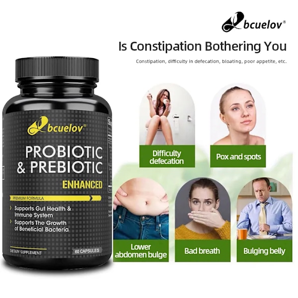 Prebiotika Probiotika Kombo  støtter sunn fordøyelse & immunsystem