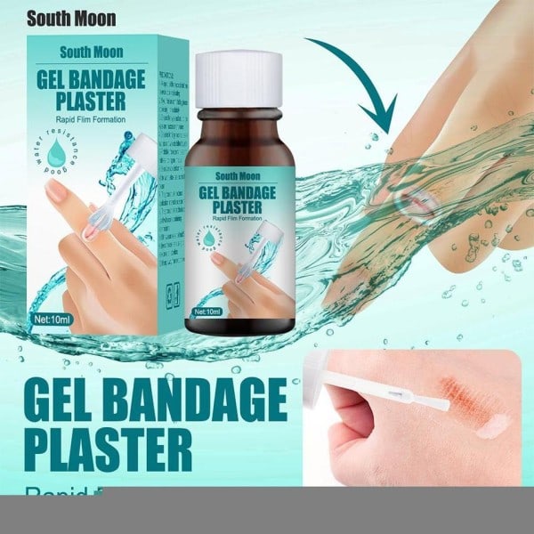 10ml Vattentät Förstahjälpen Vätske Bandage för Små Skär Sår Läkande Gel