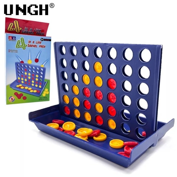Fire I A Radd Bingo Sjakk Connect Klassisk Familie Brett Spill Leker Morsomme pedagogisk leketøy