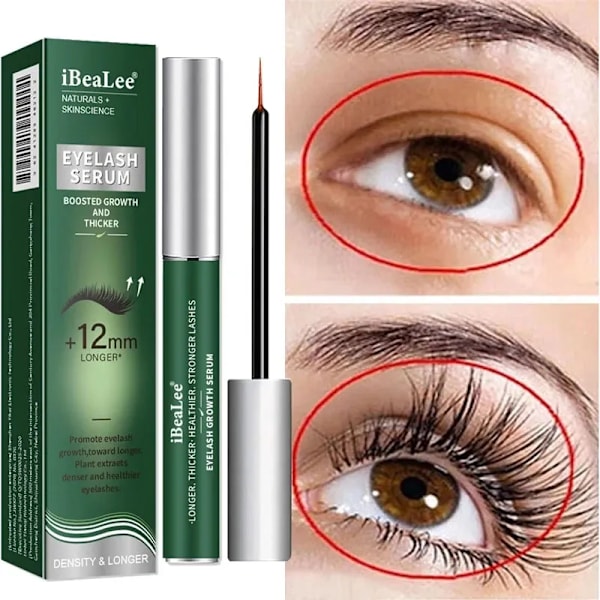 Ögonfrans Growth Serum Ögonbryn Ögonfrans Enhancer Längre Fullare Tjockare Fransar Ögonfransar Lift Essence