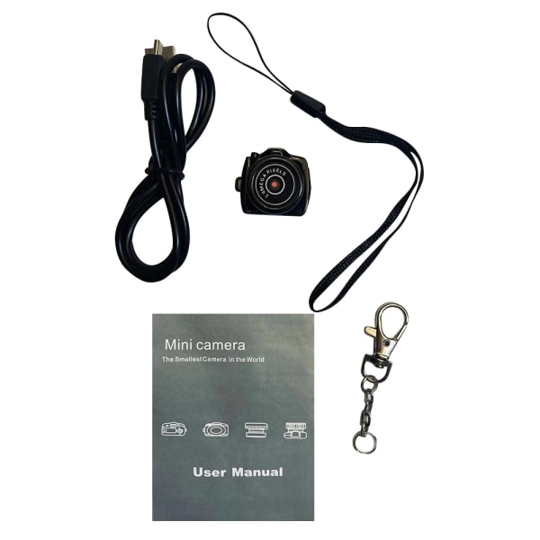 Tiny Kamera HD Video Ljud Bil Sport Micro Cam Webcam Med Mic Y2000 Camcorder