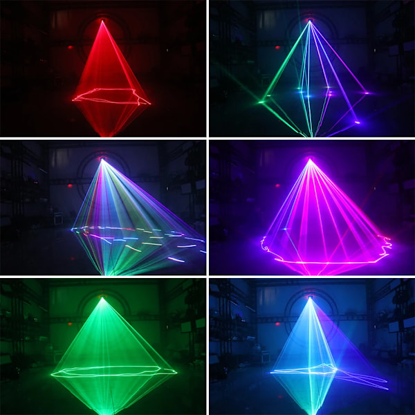 500mw RGB Laser Beam Line Scanner Projector