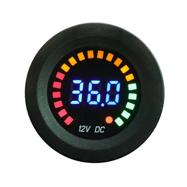 DC 5V-36V Universal Bil Spenning Motorsykkel Båt LED Digital Voltmeter Panel Volt Meter Monitor Måler Display Bil Tilbehør